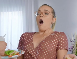 She Likes Her Cock In The Kitchen / Brazzers scene from xxx video HC