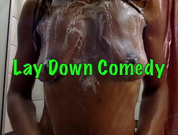 Lay Down Comedy with Ginger MoistHer Enjoy the Shower!