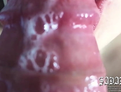 Fearfully CLOSE UP BLOWJOB, LOUD ASMR SOUNDS, THROBBING ORAL CREAMPIE, CUM IN MOUTH ON THE FACE, Worn out BLOWJOB EVER